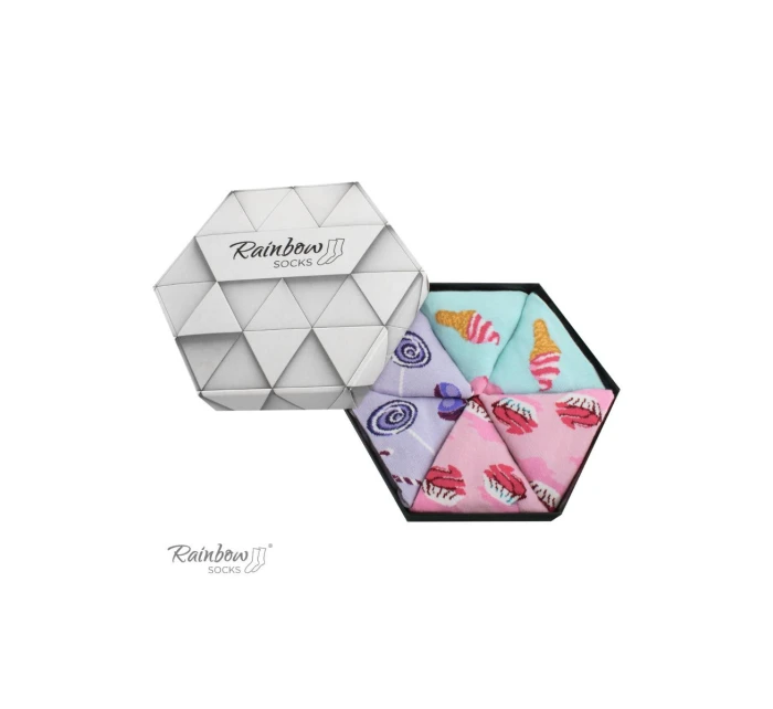Duhové Rainbow Socks Ponožky V 3 model 21606873 - ZOOKSY/RAINBOW SOCKS