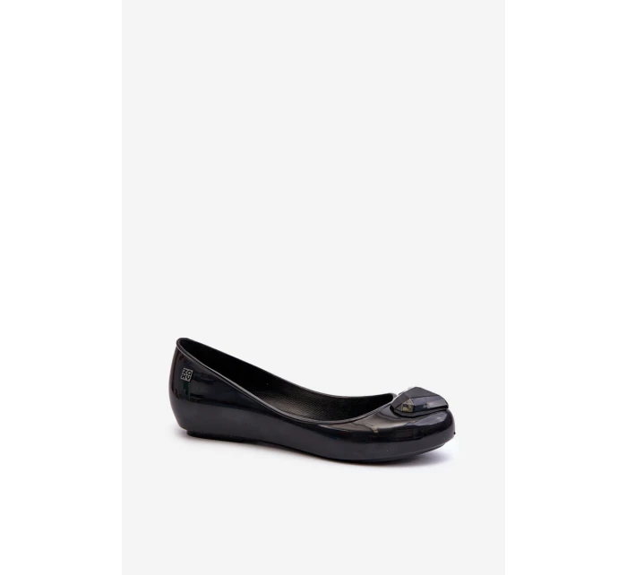 Damskie Pachnące Baleriny Z Sercem ZAXY NN285011 Czarne