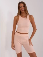 Komplet EM KMPL model 18985228 brzoskwiniowy - FPrice Komplet EM KMPL model 18985228 brzoskwiniowy - FPrice