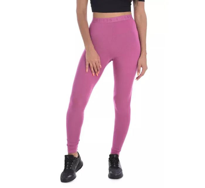 Dámske legíny O1BB01JR06U - G413 - Ružová - Guess Dámske legíny O1BB01JR06U - G413 - Ružová - Guess