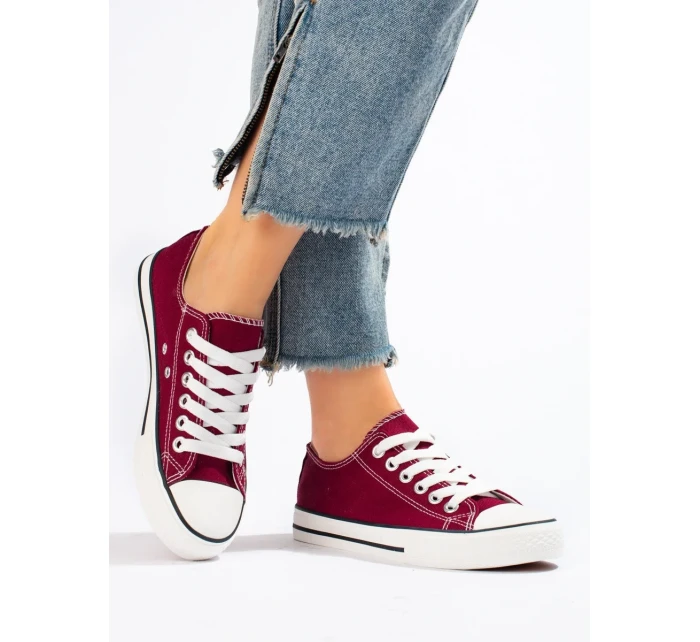 Trendy model 18504721 dámské tenisky bez podpatku Trendy model 18504721 dámské tenisky bez podpatku