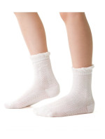 Dievčenské žakárové ponožky bez potlače Steven art.014 26-34