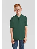 Fruit of the Loom Kids 65/35 Polo Detské piqué polo 16.3417 čierne