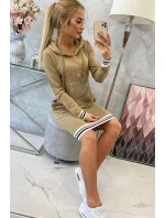 model 18743558 velbloudí šaty - K-Fashion model 18743558 velbloudí šaty - K-Fashion