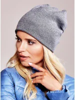 Czapka AT CZ model 19056125 ciemny szary - FPrice