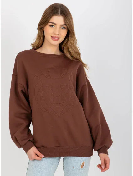 Mikina EM BL 617 model 17964046 hnědá - FPrice