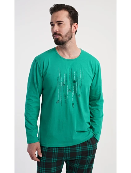 Pánské pyžamo dlouhé model 21943589 - Vienetta MAN