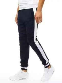 Pánské tmavě modré tepláky Dstreet model 21963753 - FashionStreet