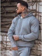 Pánské tmavě šedé tepláky Dstreet model 21969501 - FashionStreet