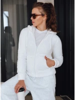Dámská mikina s kapucí bílá Dstreet model 21993683 - FashionStreet