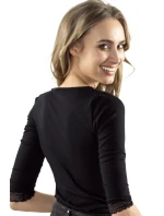 Dámska blúzka Mati čierna - ELDAR