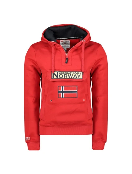 Geographic Norway Gymclass DB 054 M WW2485H/GN-Red Mikina Geographic Norway Gymclass DB 054 M WW2485H/GN-Red Mikina