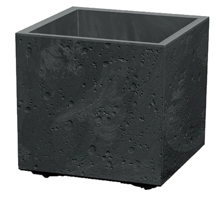 SIERRA SQUARE BETON EFFECT POND 39x39 ANTHRACITE detské