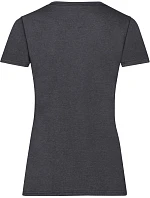 LadyFit Valueweight T Dámské tričko model 22443630 dark heather grey - Fruit of the Loom