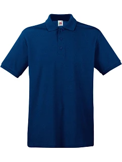 Fruit of the Loom Premium Polo Piqué – polokošeľa 16.3218, tmavomodrá