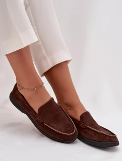 Dámske mokasíny Tynara - čokoláda