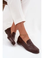 Dámske mokasíny Bessina - čokoláda Dámske mokasíny Bessina - čokoláda