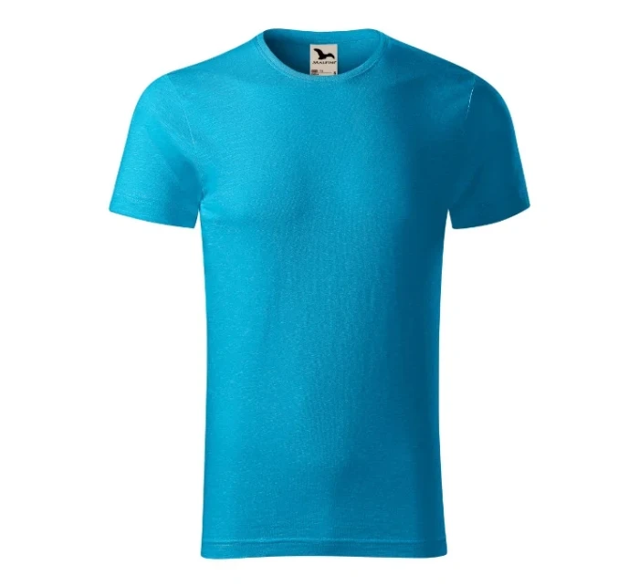 Native (GOTS) tričko pánské tyrkysová
