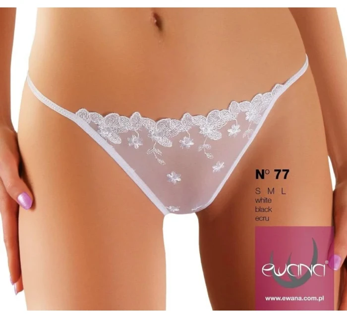 Dámske tangá N.77 White - Ewana