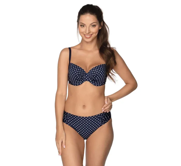 Dámska plavková podprsenka KKP020 Niue, bielo/modrá bodka - Gaia Dámska plavková podprsenka KKP020 Niue, bielo/modrá bodka - Gaia