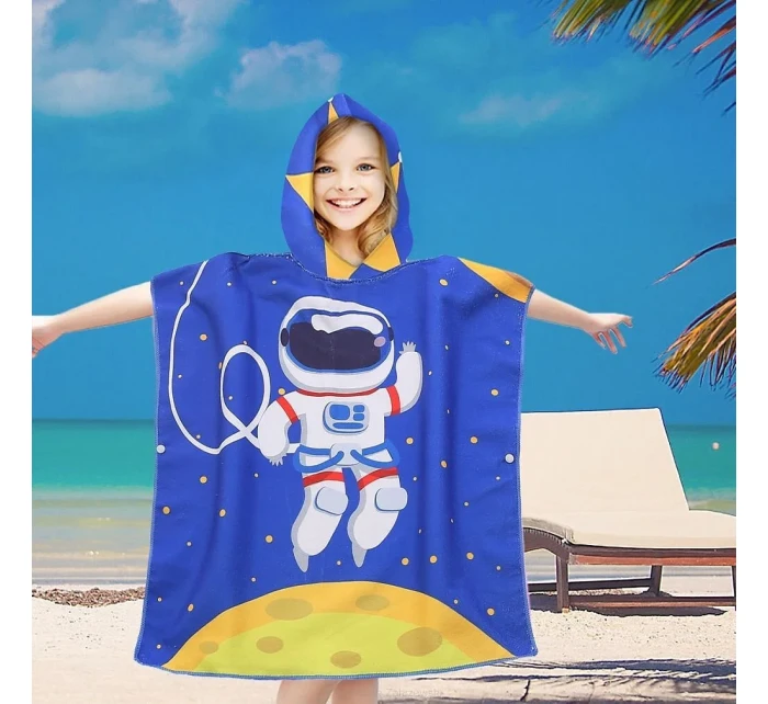 PončoBavlnené svetové detské plážové pončo s kapucňou 60x60 PončoBavlnené svetové detské plážové pončo s kapucňou 60x60