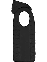 JN Pánská strečová fleecová vesta 02. black/black model 22414924 - Daiber