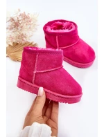 Dziecięce Ocieplane Botki Śniegowce Fuksja Gooby Dziecięce Ocieplane Botki Śniegowce Fuksja Gooby