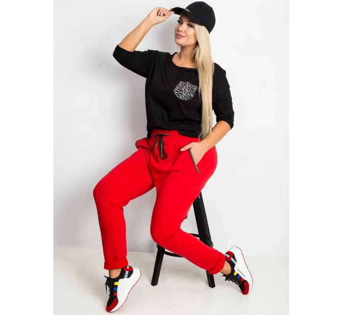 Tepláky RV DR model 17929306 červená - FPrice Tepláky RV DR model 17929306 červená - FPrice