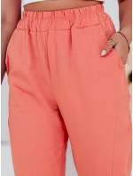 FashionStreet dámske broskyňové tepláky STIVEL UY02719