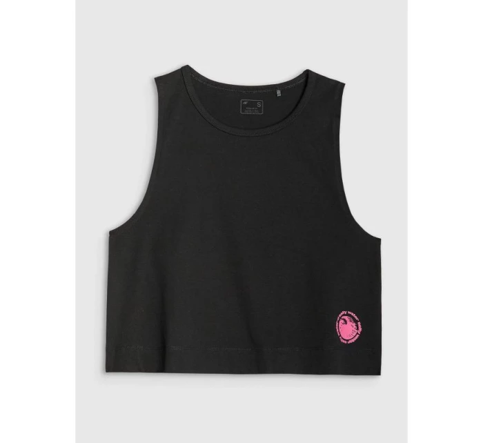 Dámský top s potiskem model 21434785 - 4F Dámský top s potiskem model 21434785 - 4F