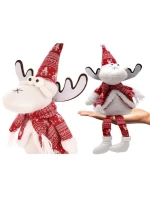 VIANOČNÝ DEKORATÍVNY SOB BIELY 35+20CM VIANOČNÝ DEKORATÍVNY SOB BIELY 35+20CM