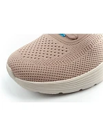 Skechers dámske športové topánky Bobs Squad Waves beige ľahké módne dámske