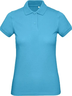 B&C Inspire Polo /women_° Dámské piqué polo z bio bavlny  turquoise model 22483593