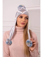 Dámská klapka na uši Eunika model 18751817 - K-Fashion Dámská klapka na uši Eunika model 18751817 - K-Fashion