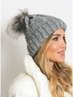 Dámská čepice AT CZ model 14831946 šedá - FPrice