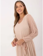 Šaty IT SK 21807.22 béžové Šaty IT SK 21807.22 béžové