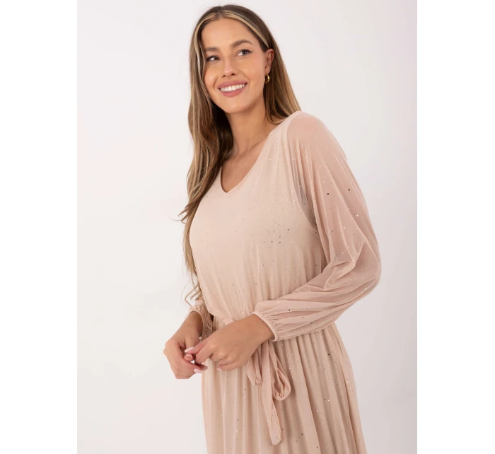 Šaty IT SK 21807.22 béžové Šaty IT SK 21807.22 béžové