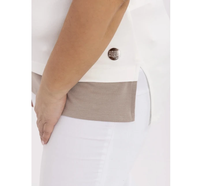 Bluzka RV BZ model 21072681 ecru - FPrice