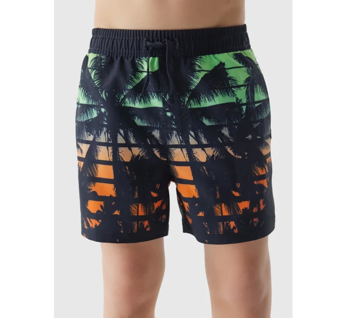 Chlapčenské plážové šortky 4F - pestrofarebné