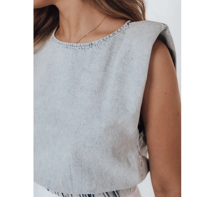 Dámská halenka modrá Dstreet model 21968326 - FashionStreet Dámská halenka modrá Dstreet model 21968326 - FashionStreet