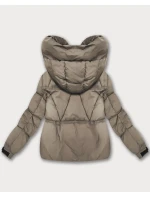 Béžová dámska prechodná bunda S'West (B2003-12)