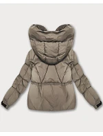 Dámska prechodná bunda oversize S'West beige (B2003-12)