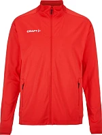 Craft Teamwear Evolve 2.0 Full Zip Jacket M Pánska tréningová bunda 82.4757 jasne červená