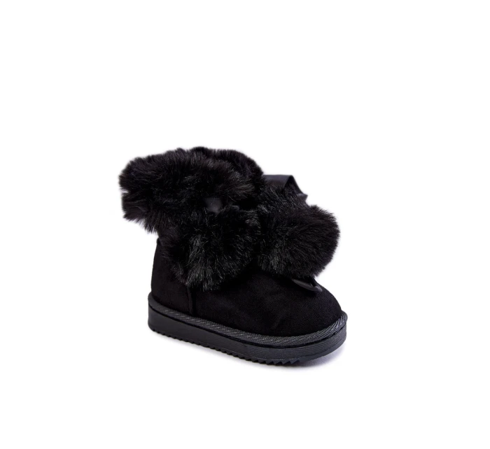 Dětské teplé sněhule Černé model 21600339 - Boto