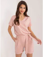 Kombinezon RV KO model 19506371 jasny różowy - FPrice Kombinezon RV KO model 19506371 jasny różowy - FPrice