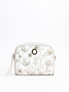 Monnari Bags Dámská kabelka s květinovým vzorem Multi Beige