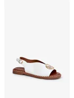 Dámské sandály bílé model 21151455 - Yolera