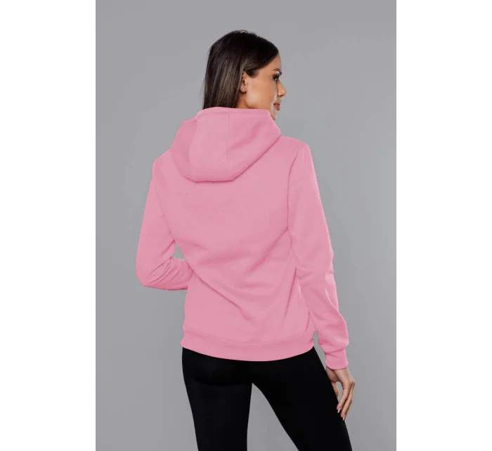Ružová dámska tepláková mikina (W02-20) Ružová dámska tepláková mikina (W02-20)