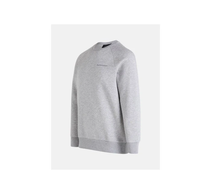 Peak Performance M Original Small Logo Crew mikina šedá