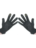 ZATEPLENÉ CYKLISTICKÉ RUKAVICE S DOTYKOVÝM DISPLEJOM SENIOR R.XL DUNLOP